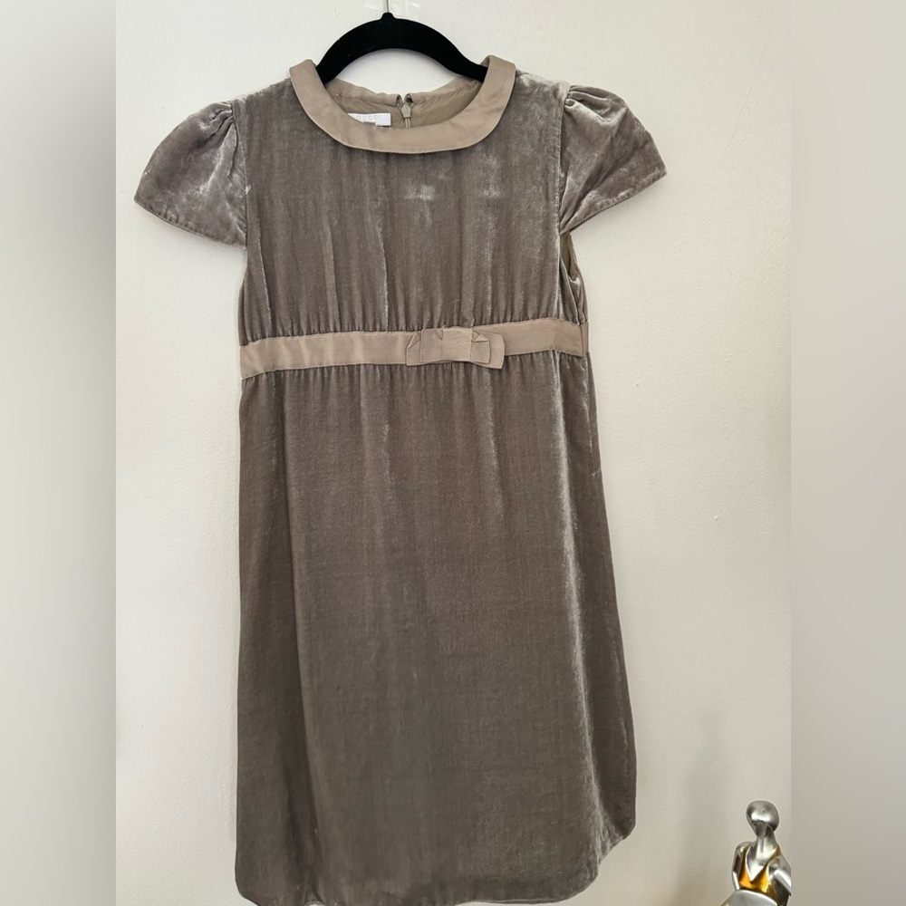 Gucci velvet girls dress size 10